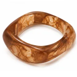 brun bangle i resin - AURA
