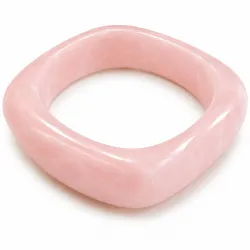 lyserød bangle i resin - AURA