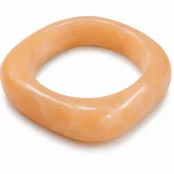 orange bangle i resin - AURA