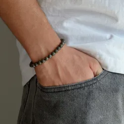 pyrit armbånd i nylon med justerbar snor