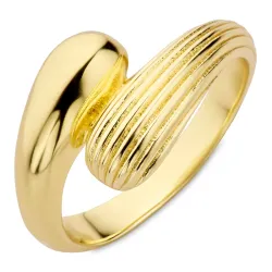 ring i forgyldt messing - Eliné