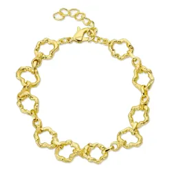 armbånd i forgyldt messing - Eliné