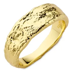 ring i forgyldt messing - Eliné