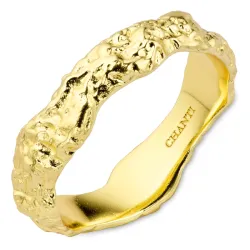 ring i forgyldt messing - Eliné