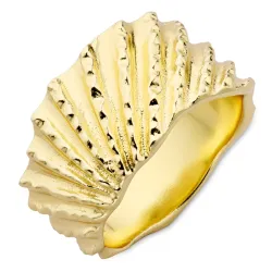 ring i forgyldt messing - Eliné