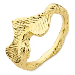 ring i forgyldt messing - Eliné