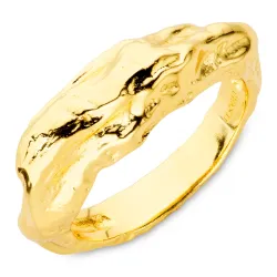 ring i forgyldt messing - Eliné