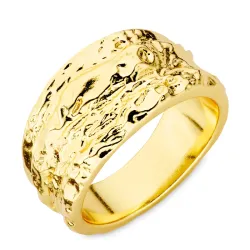 ring i forgyldt messing - Eliné