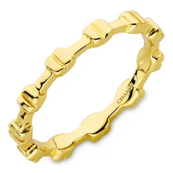 ring i forgyldt messing - Eliné