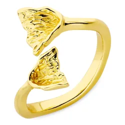 ring i forgyldt messing - Eliné