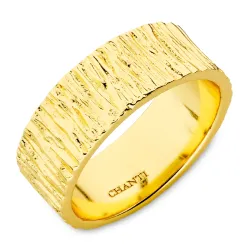 ring i forgyldt messing - Eliné