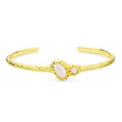 perle armbånd i forgyldt messing - Eliné