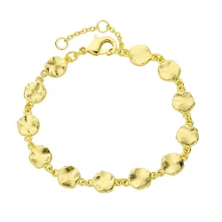 armbånd i forgyldt messing - Eliné