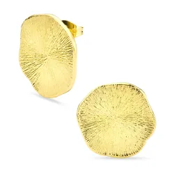 øreringe i forgyldt messing - Eliné