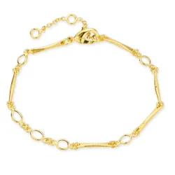 armbånd i forgyldt messing - Eliné