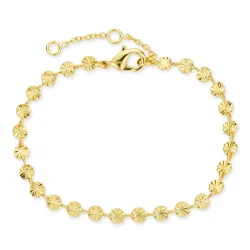 armbånd i forgyldt messing - Eliné