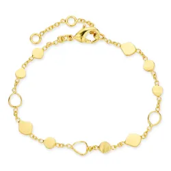 armbånd i forgyldt messing - Eliné