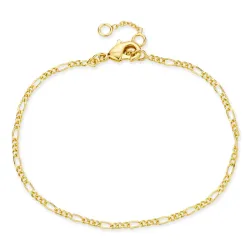 armbånd i forgyldt messing  x 2,1 mm  - Eliné