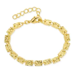 armbånd i forgyldt messing - Eliné