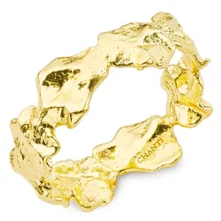 ring i forgyldt messing - Eliné