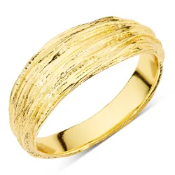 ring i forgyldt messing - Eliné