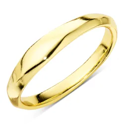 ring i forgyldt messing - Eliné