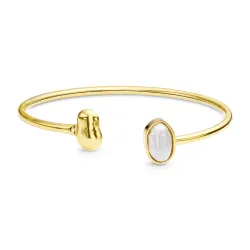 vandfast armring i forgyldt stål - OCEANA