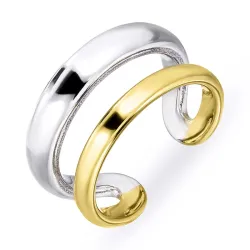 vandfast ring i forgyldt stål - OCEANA