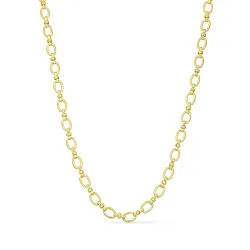 vandfast halskæde i forgyldt stål - OCEANA