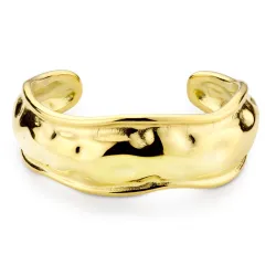 vandfast armring i forgyldt stål - OCEANA