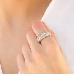 vandfast ring i stål - OCEANA