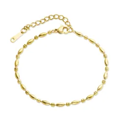 vandfast armbånd i forgyldt stål - OCEANA