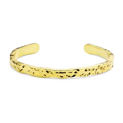 vandfast armring i forgyldt stål - OCEANA