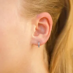 9 mm vandfaste creoler i stål - OCEANA