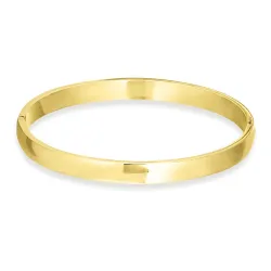 vandfast 6 mm armring i forgyldt stål - OCEANA