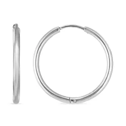 24 mm vandfaste creoler i stål - OCEANA