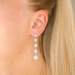 vandfaste øreringe i stål - OCEANA