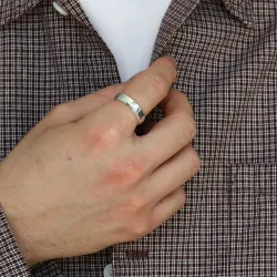 vandfast ring i stål