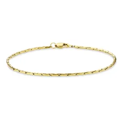 vandfast armbånd i forgyldt stål  x 1,5 mm 