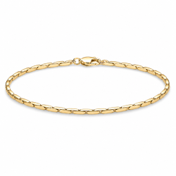 vandfast armbånd i forgyldt stål  x 1,5 mm 