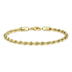 vandfast armbånd i forgyldt stål  x 3,50 mm 