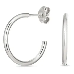 20 mm halvcreoler i sølv