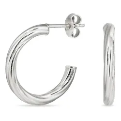 20 mm halvcreoler i sølv