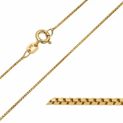 BNH veneziakæde i 9 karat guld 42 cm x 0,6 mm 