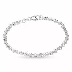 BNH anker rund armbånd i sølv 18,5 cm x 4,0 mm