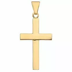 17 x 27 mm kors BNH kors i 14 karat guld - Amoré
