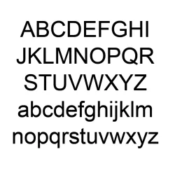 dogtag Navnehalskæde med vedhæng i sølv med  facetsleben zirkon - My Letter