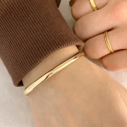BNH armring i 14 karat guld