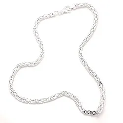 kongehalskæde i sølv 45 cm x 5,6 mm