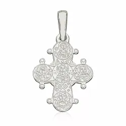 13 x 15 mm sølv dagmarkors i sølv - Amoré